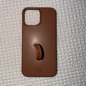 Loopy Saddle Brown iPhone 13/iPhone 12 Pro Max Case with Loop
